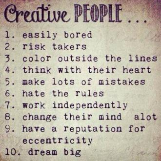Creative People...